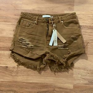 Vici Shorts - Mustard Seed brand NWT